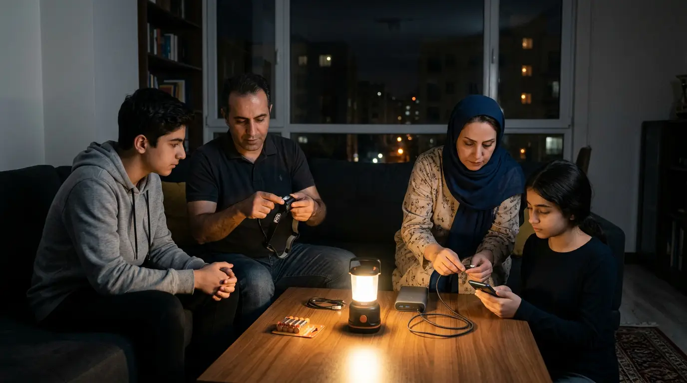 خاموشی ایران , پنل خورشیدی