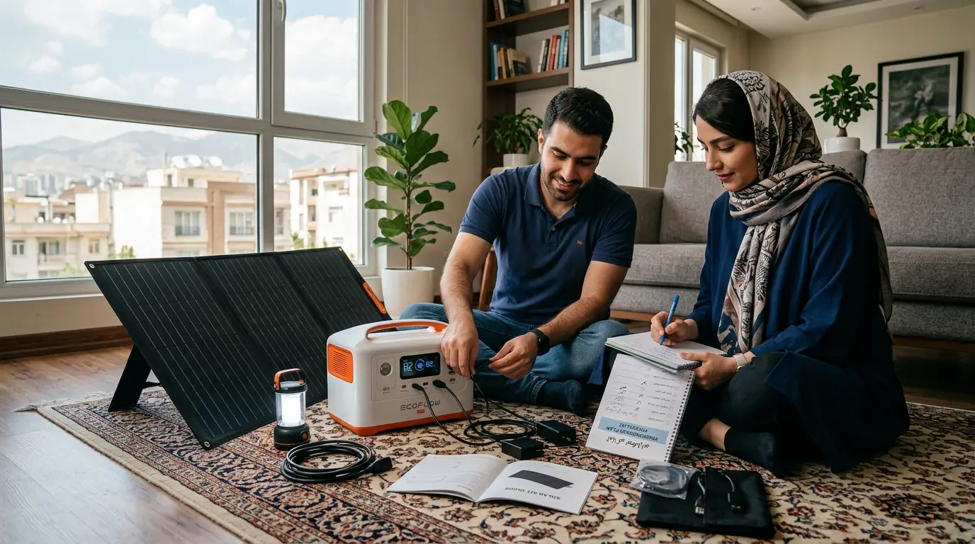 پک خورشیدی اضطراری ، پنل خورشیدی